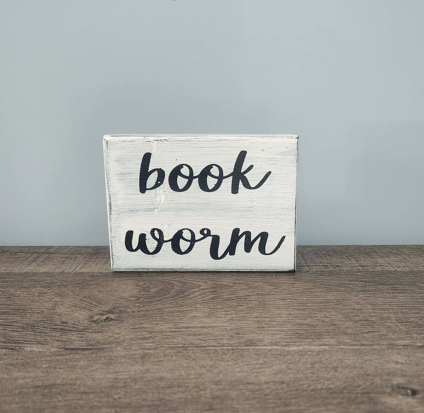 Wood Block Book Worm