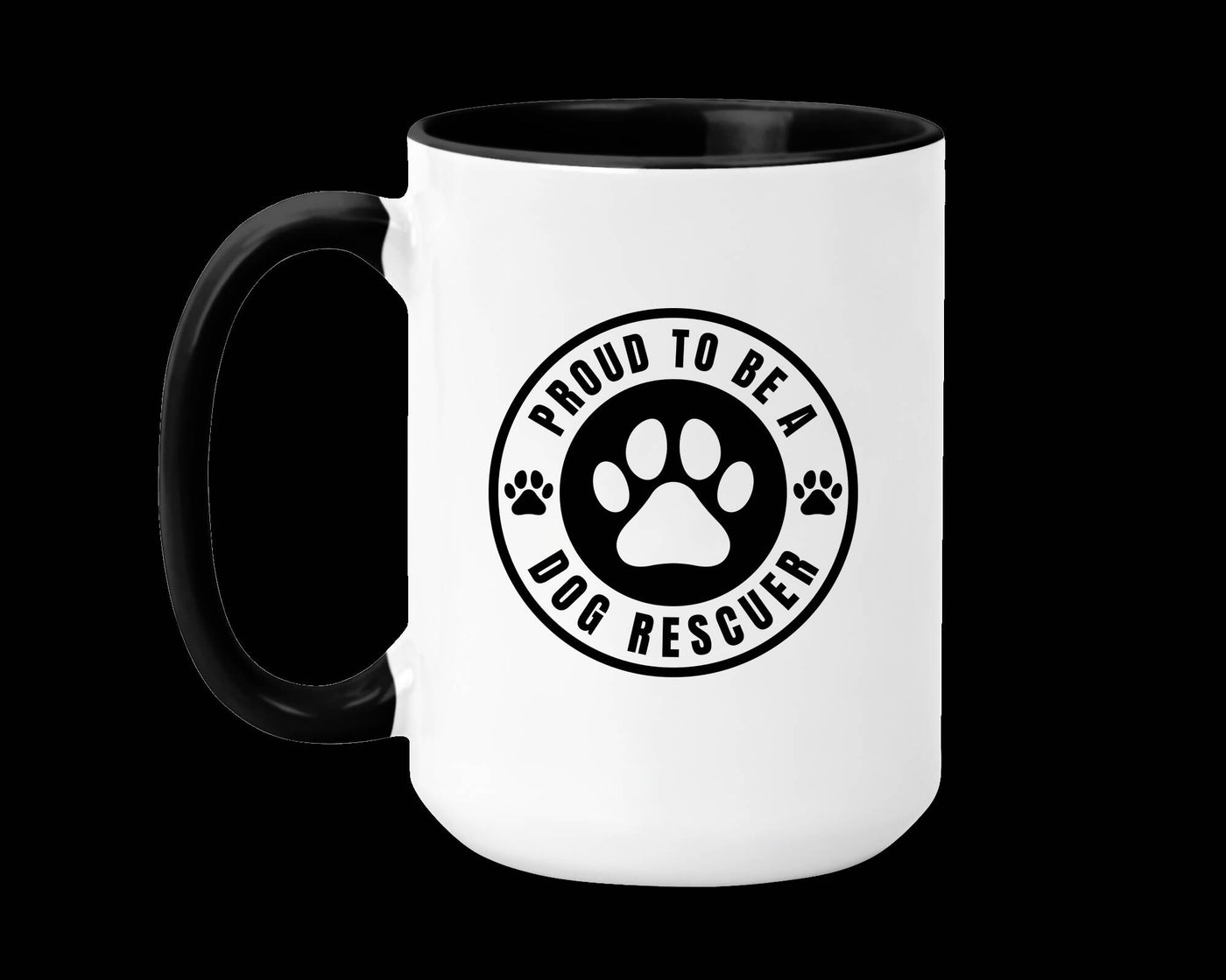 Proud Dog Rescuer Mug
