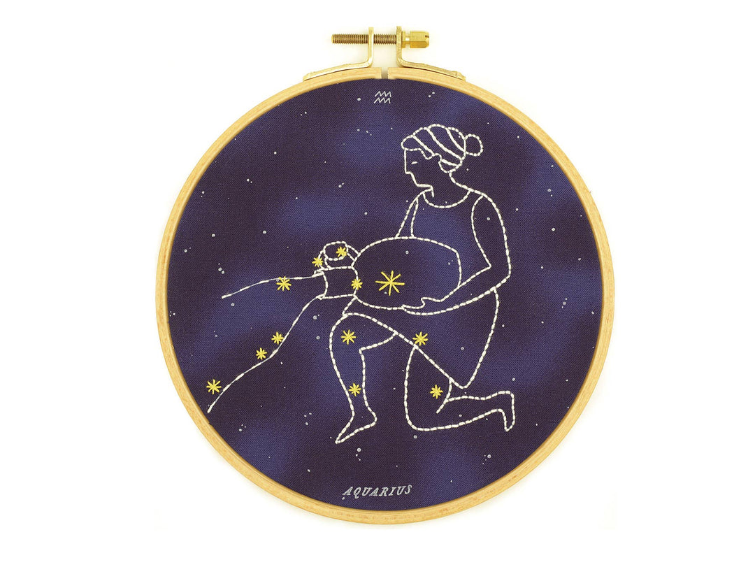 Aquarius Embroidery Kit