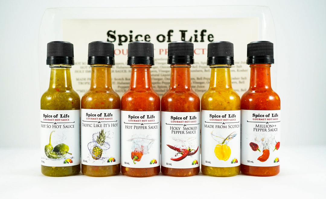6pk Mini Hot Sauce Gift Set