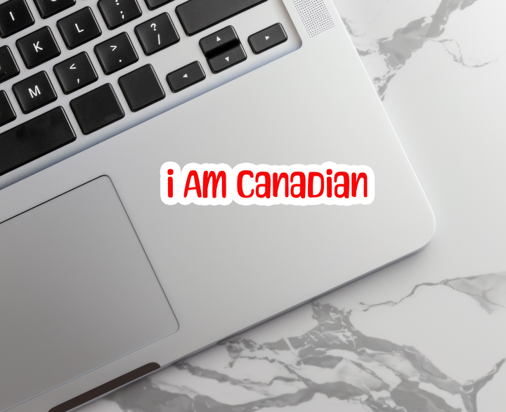 I Am Canadian Sticker