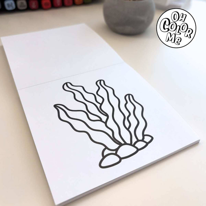 Sea Secrets Mini Colouring Book