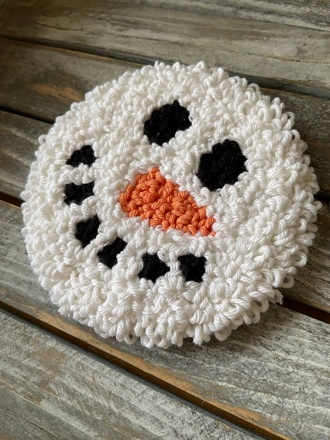 Snowman Mug Rug