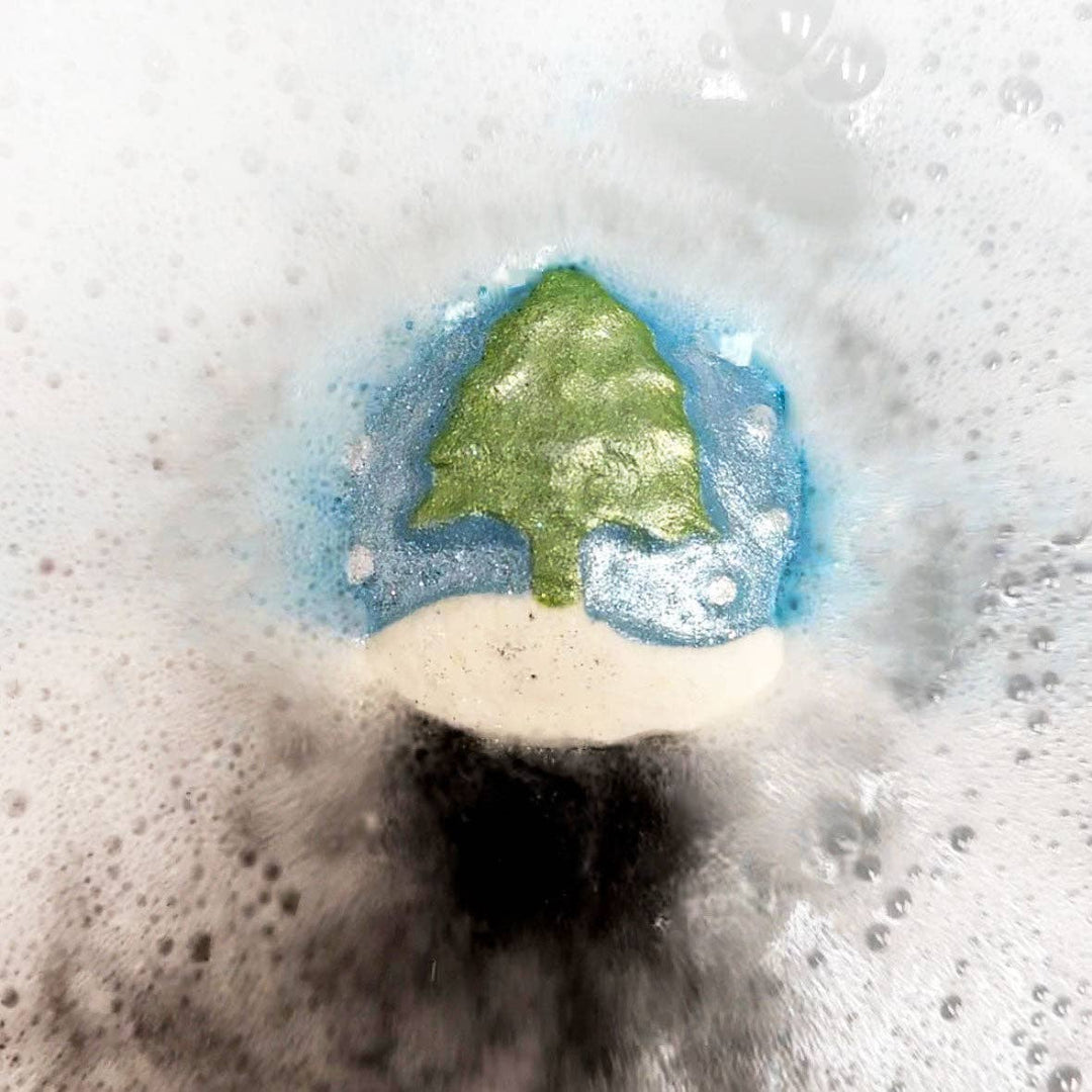 Tree Snowglobe Bath Bomb