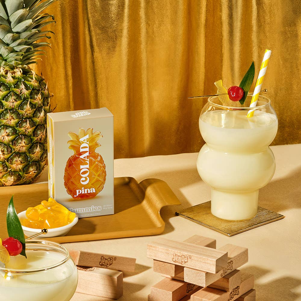 Pina Colada Alcohol-Free Gummies