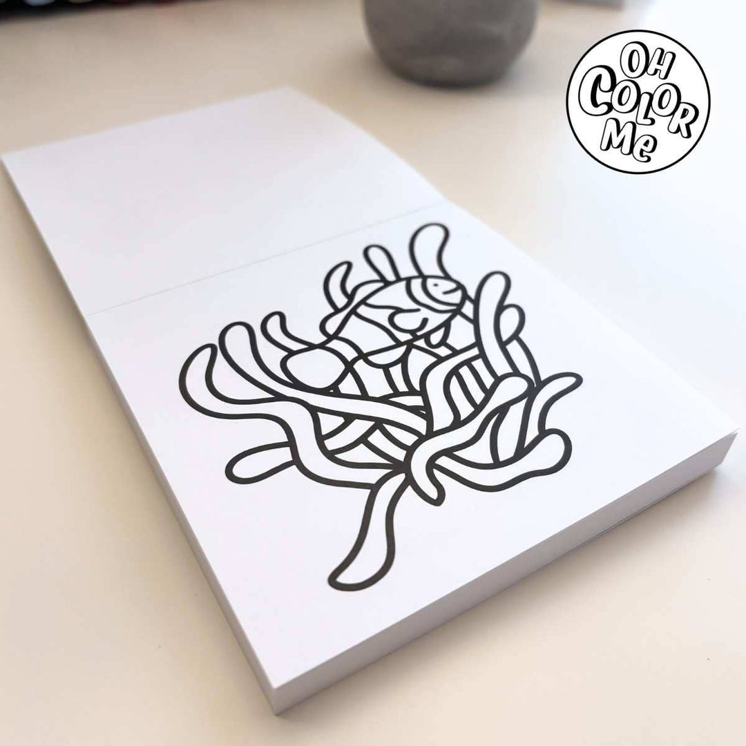 Sea Secrets Mini Colouring Book