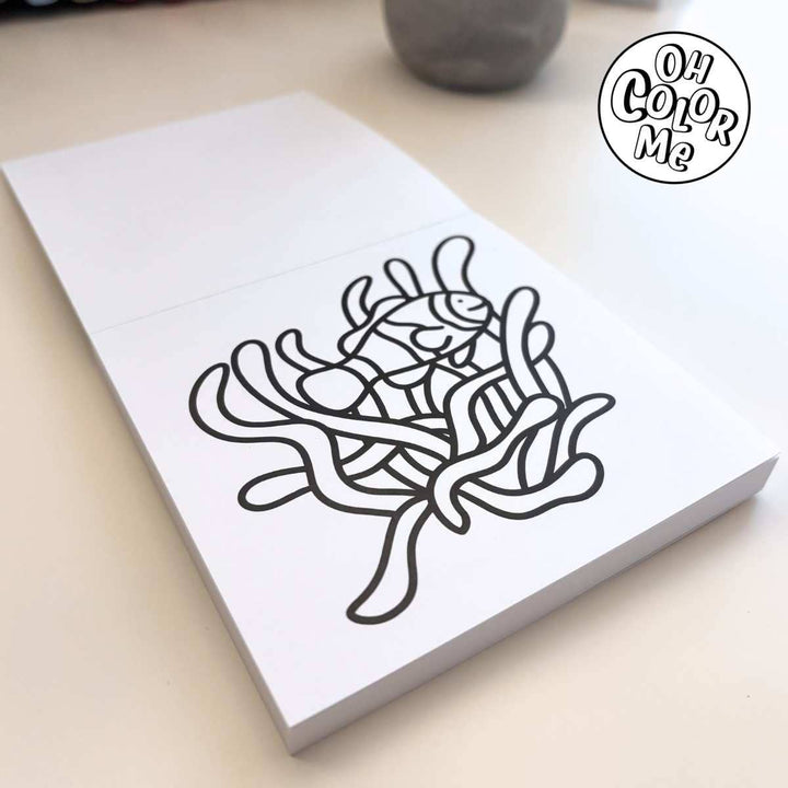 Sea Secrets Mini Colouring Book