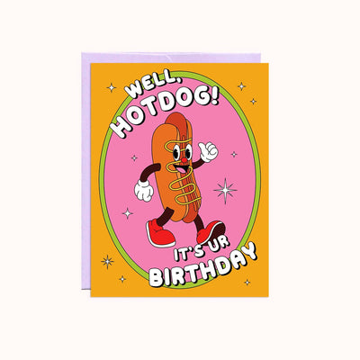 Hotdog! Birthday Card