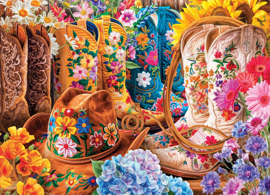Cowgirl Boots Puzzle