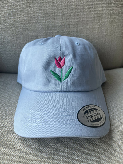 Tulip Embroidered Hat