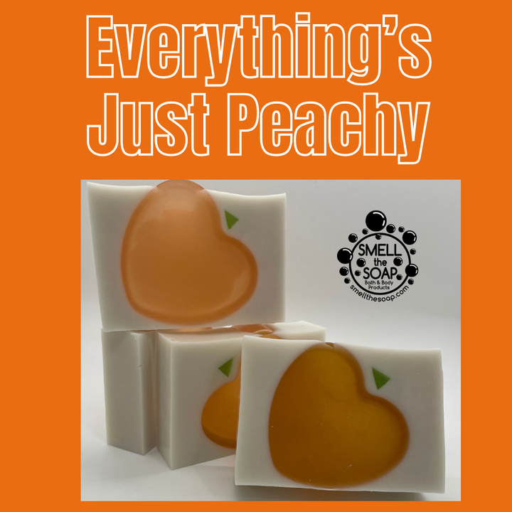 Everything's Just Peachy Glycerin Soap