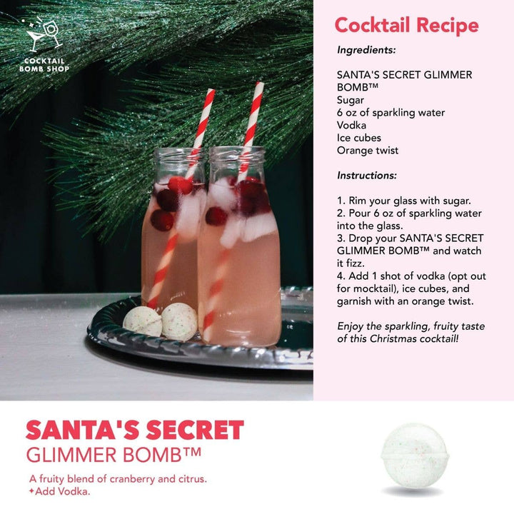 Santa's Secret Single Cocktail Bomb