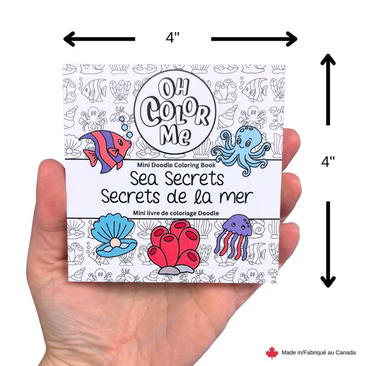 Sea Secrets Mini Colouring Book