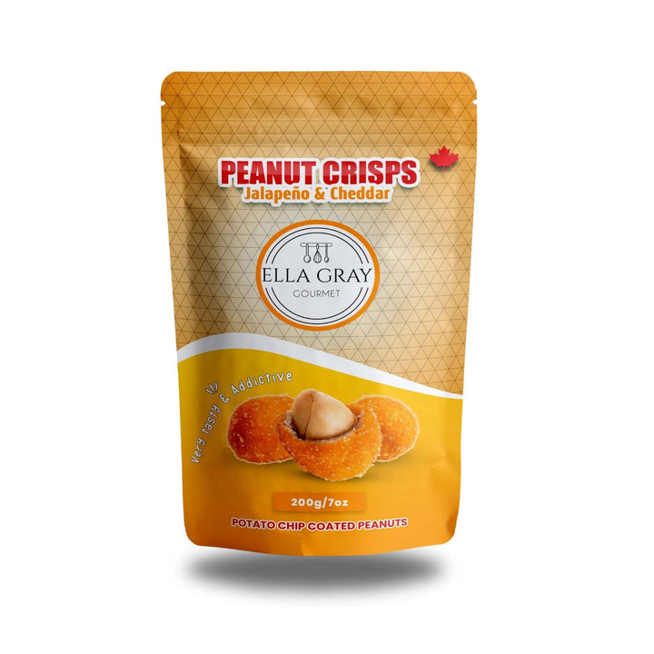 Jalapeno + Cheddar Peanut Crisps