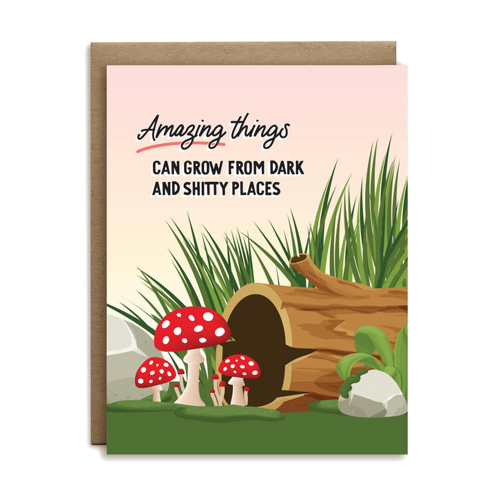 Amazing Things Can Grow Card