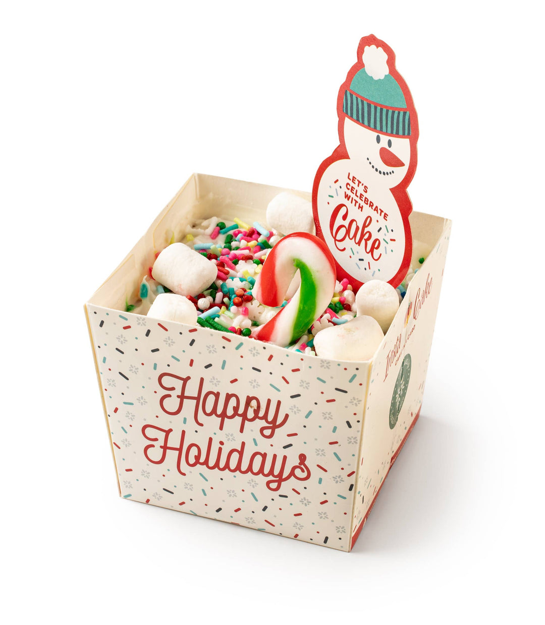 A Fun Chocolate Brownie Cake Kit w/ Marshmallow Frosting