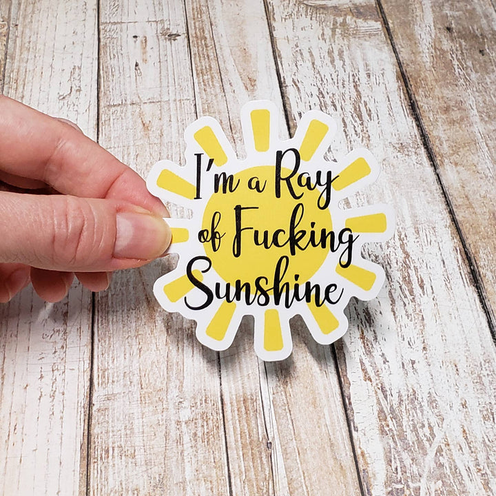 Im a Ray of Fg Sunshine Vinyl Sticker