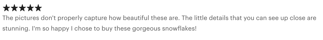 Winter Pastel Snowflake Ornaments