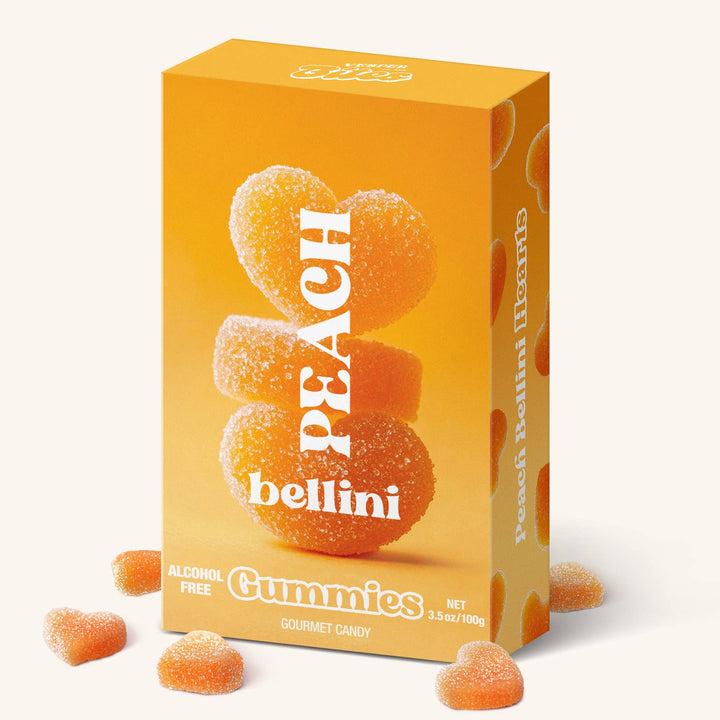 Peach Bellini Alcohol-Free Gummies