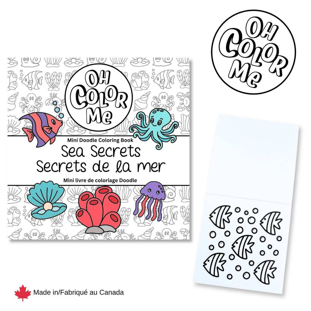 Sea Secrets Mini Colouring Book