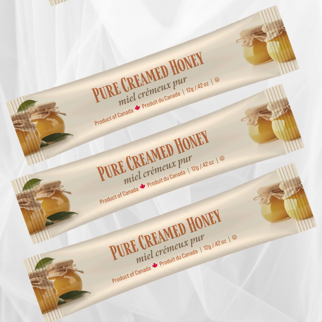 Pure Creamed Mini Squeeze Honey Pack