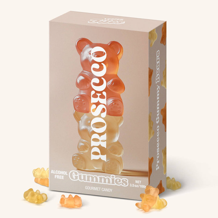 Prosecco Bear Alcohol-Free Gummies