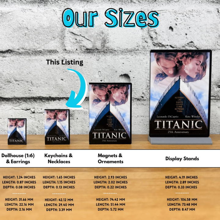 Christmas Movies Keychains