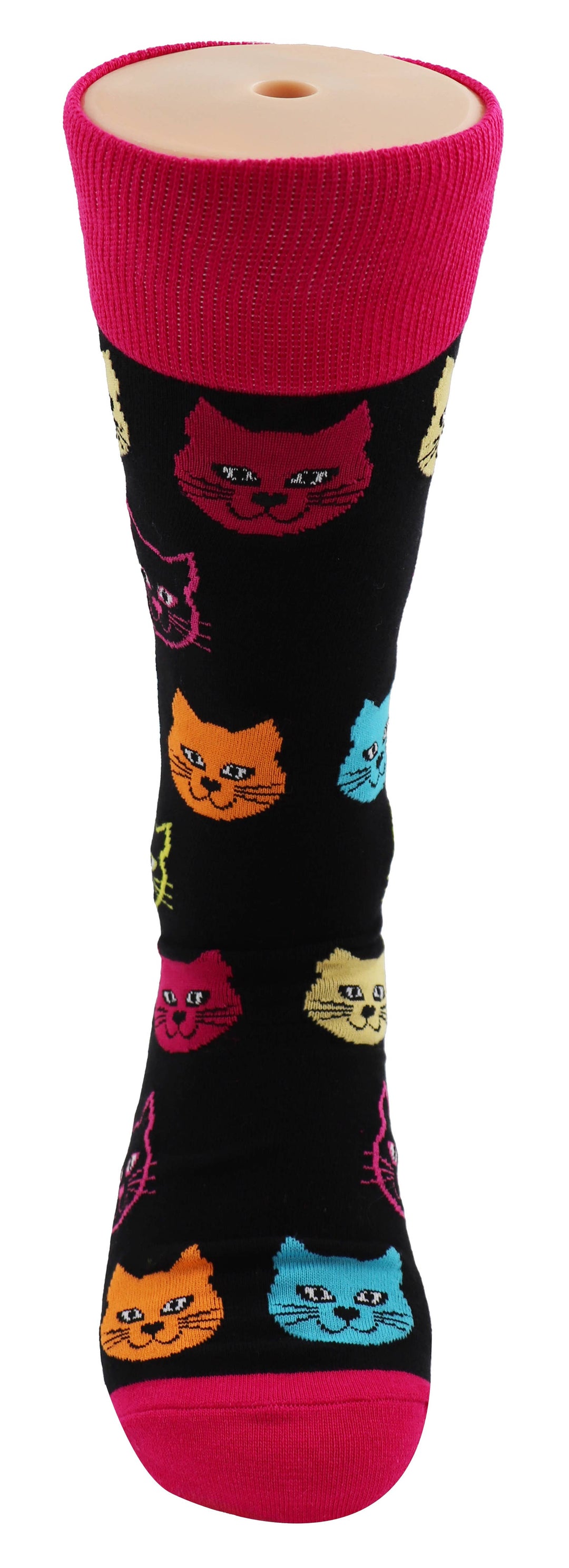 Cat Face Unisex Novelty Socks