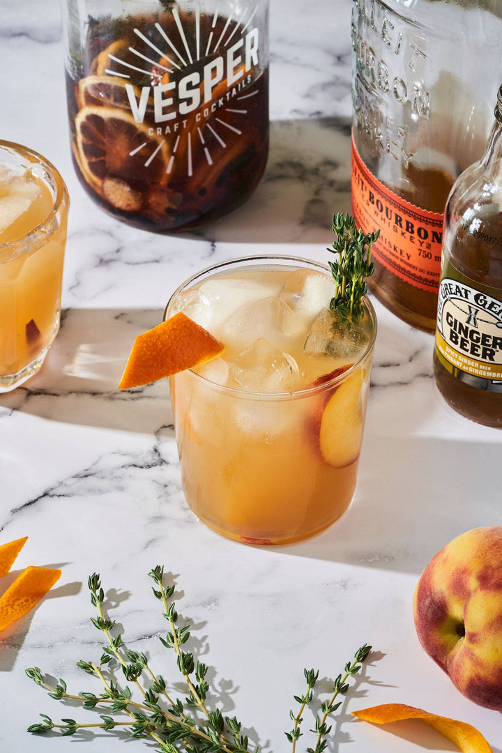 Bourbon Peach Smash Craft Cocktail Kit