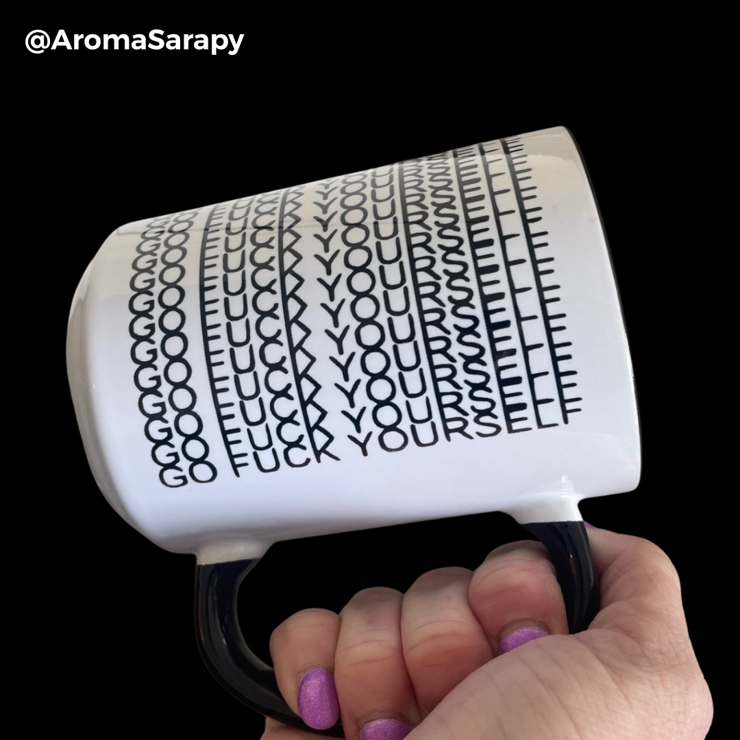 Hidden Message Mug - Go Fuck Yourself