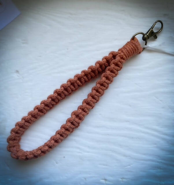 Macrame Wristlet - 3