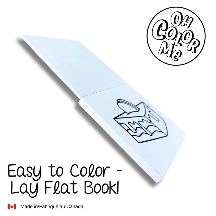 Calming Scenes Mini Colouing Book