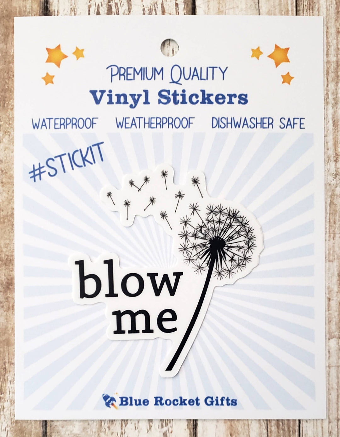 Blow Me Vinyl Sticker