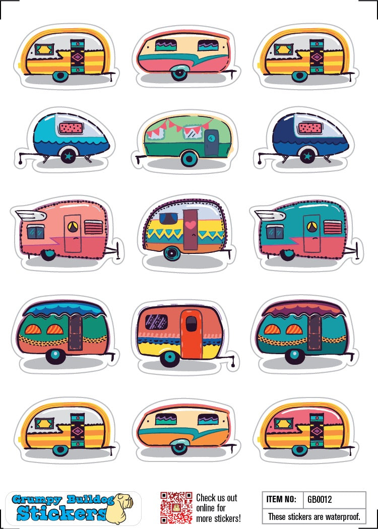 Camper or Trailer Stickers - 1