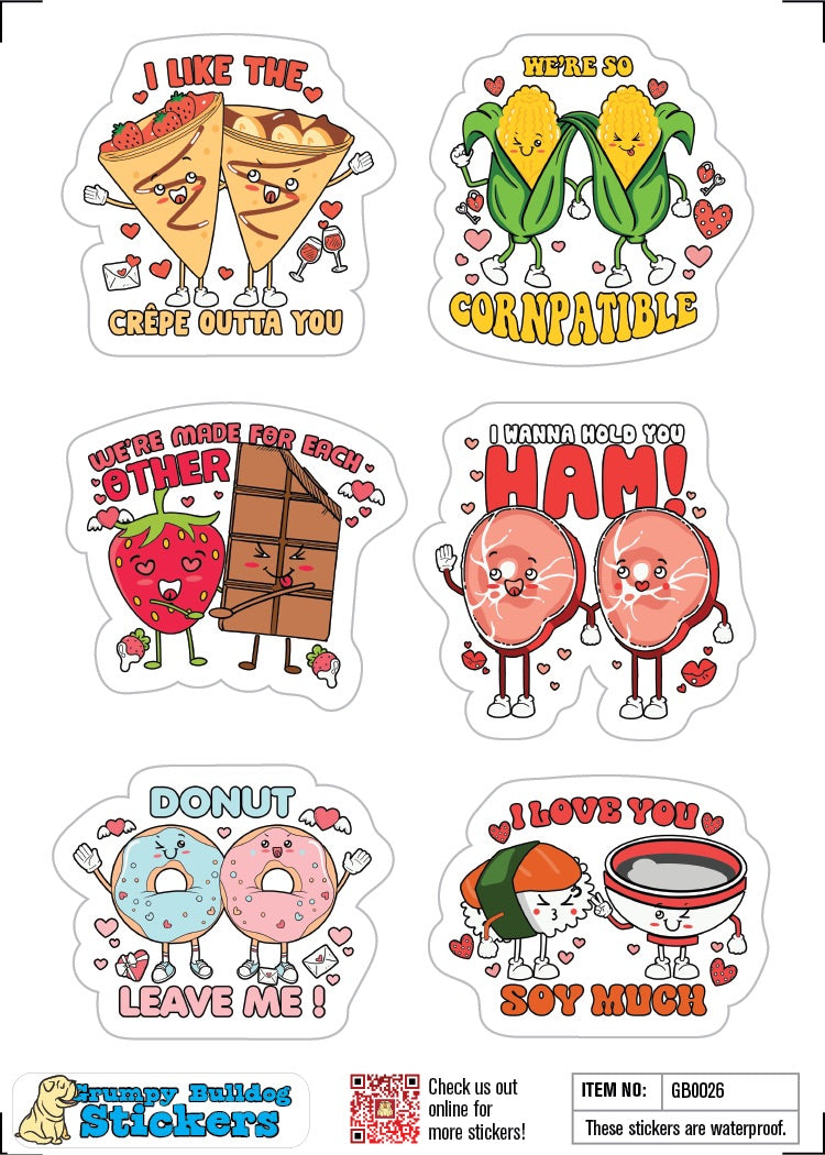 Funny Food Puns Set 1 - 1