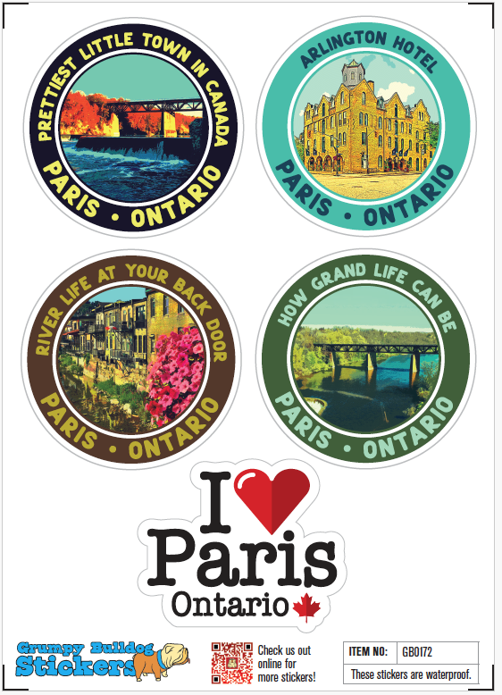 Love Paris Sticker Set 1 - 1