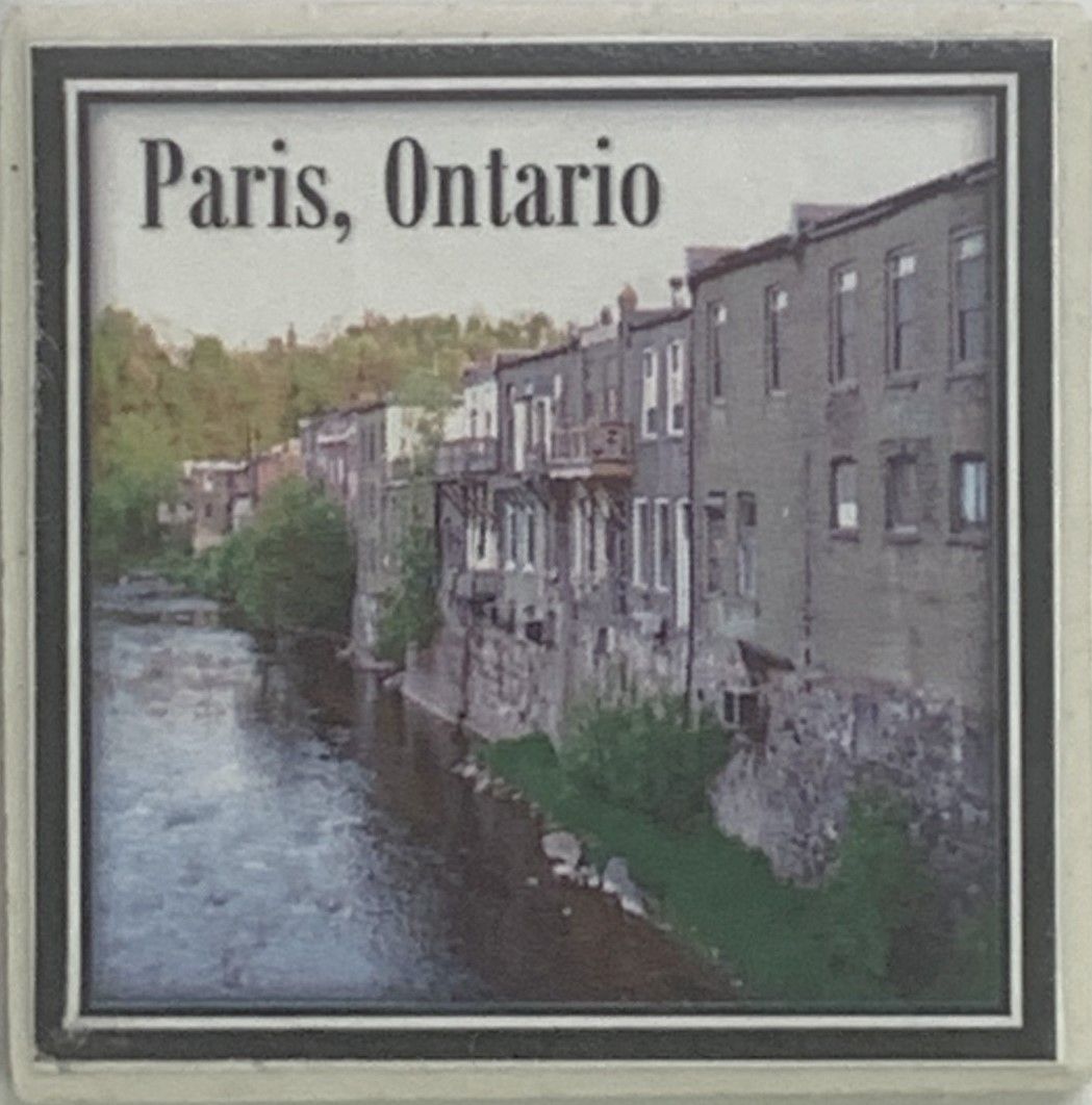 Paris River Magnet 2" x 2" - 1