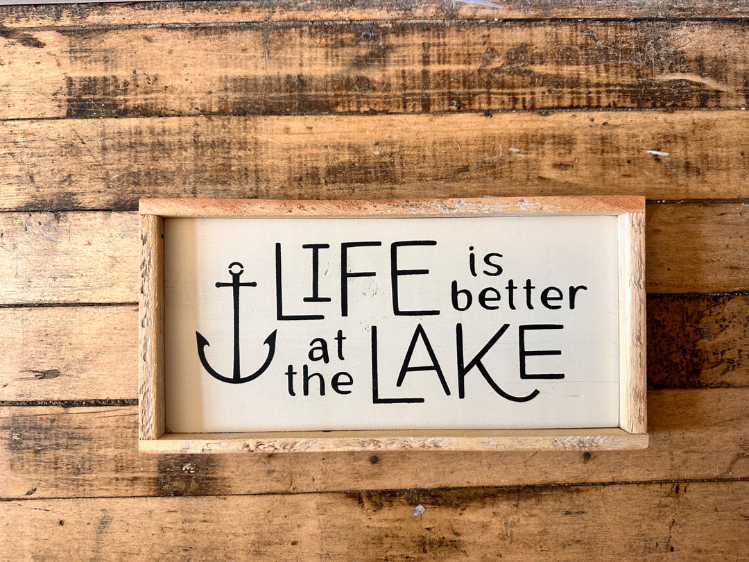 Lake Sign - 1