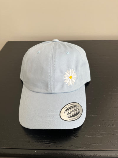 Daisy Embroidered Hat - 1