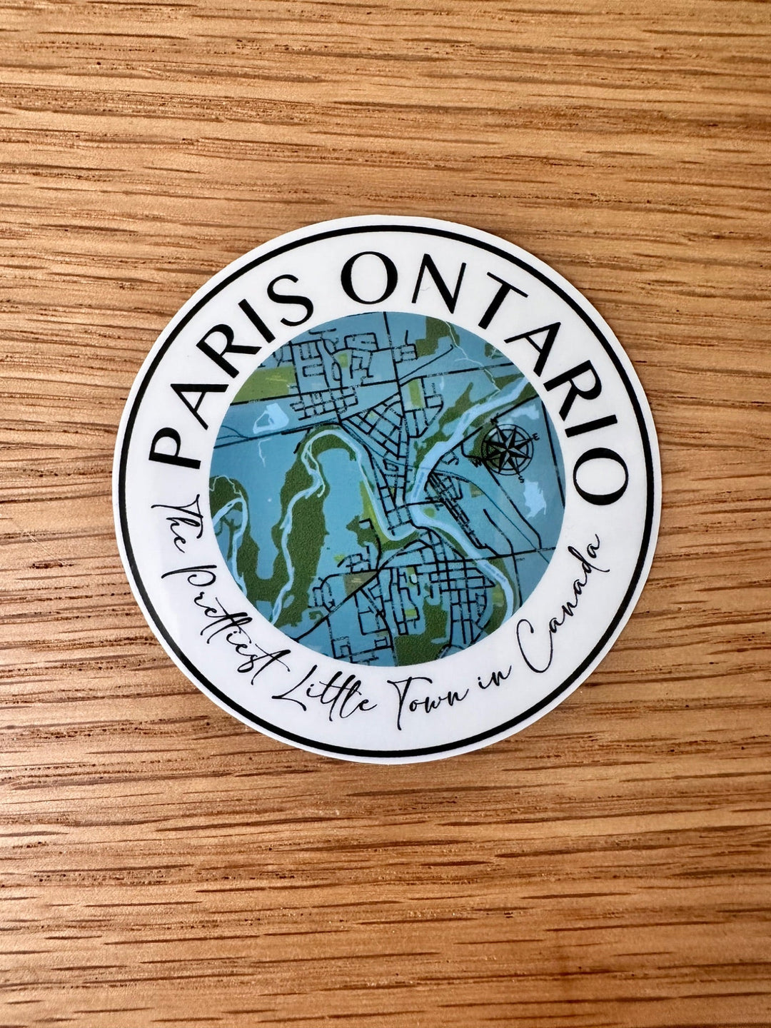 Circle Paris Sticker - 1