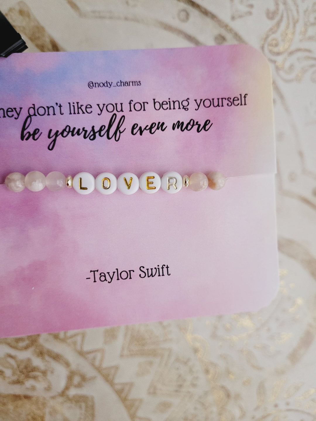 Taylor Swift Beaded Bracelet - 5