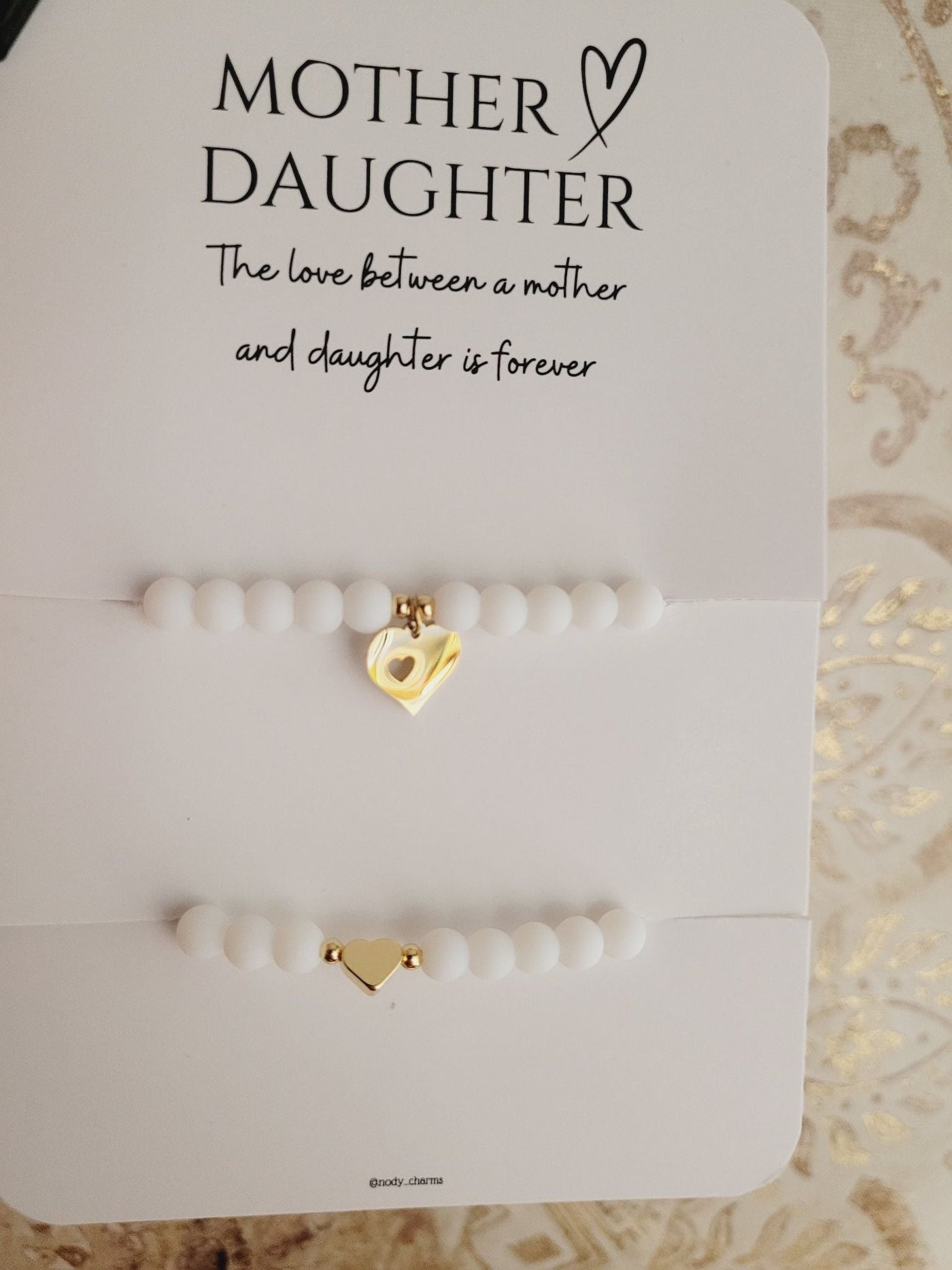 Mother Daughter bracelet set - 1