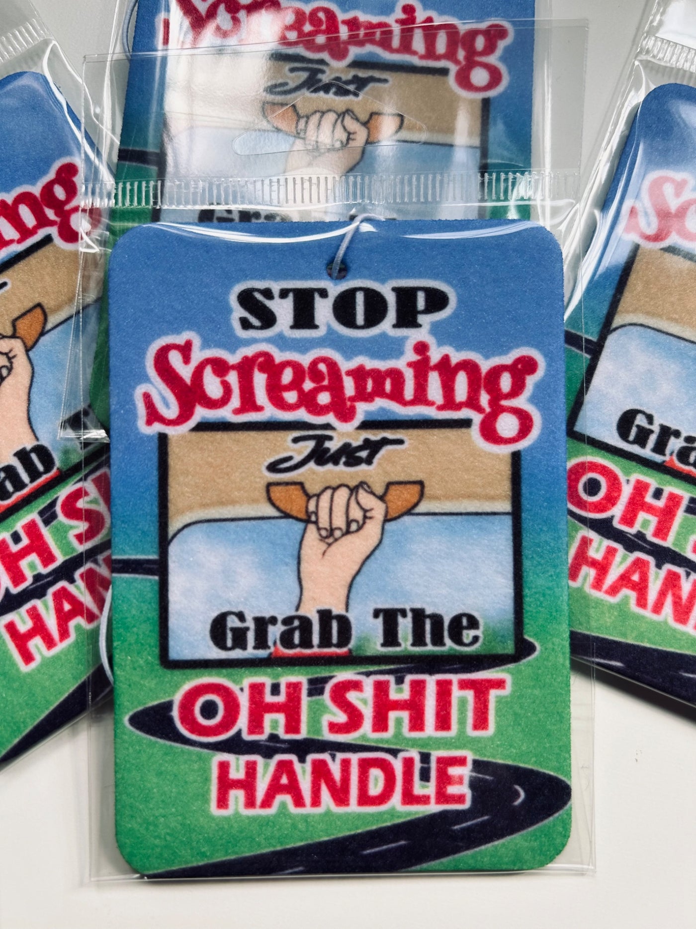 Stop Screaming! Car Air freshener - 1