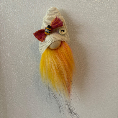 Orange/Yellow Gnome Magnet  - 1