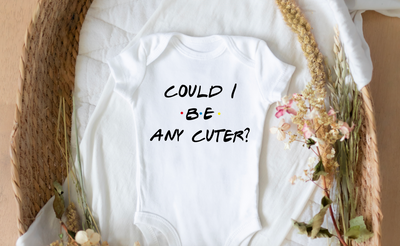 Could I Be Any Cuter? Friends Onesie - 4