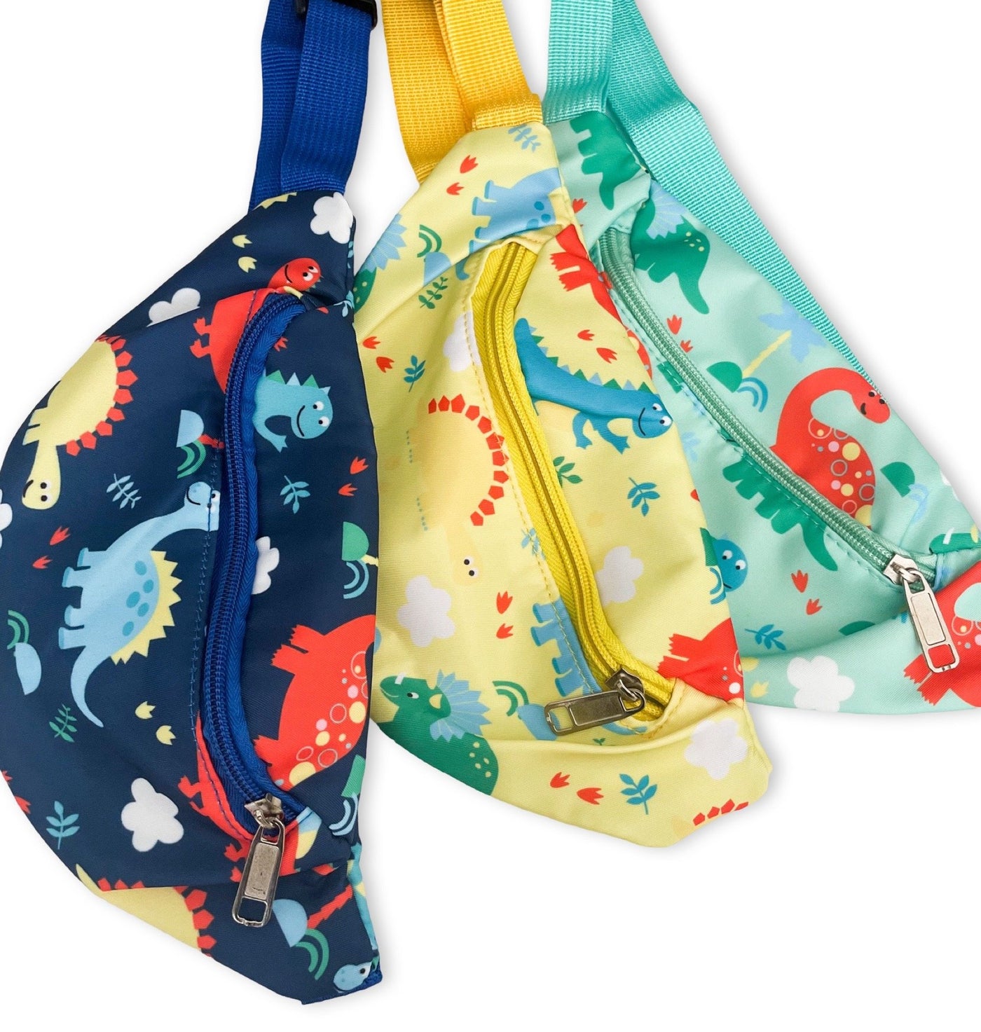 Unicorn and Dino Kids Fanny Packs - 1