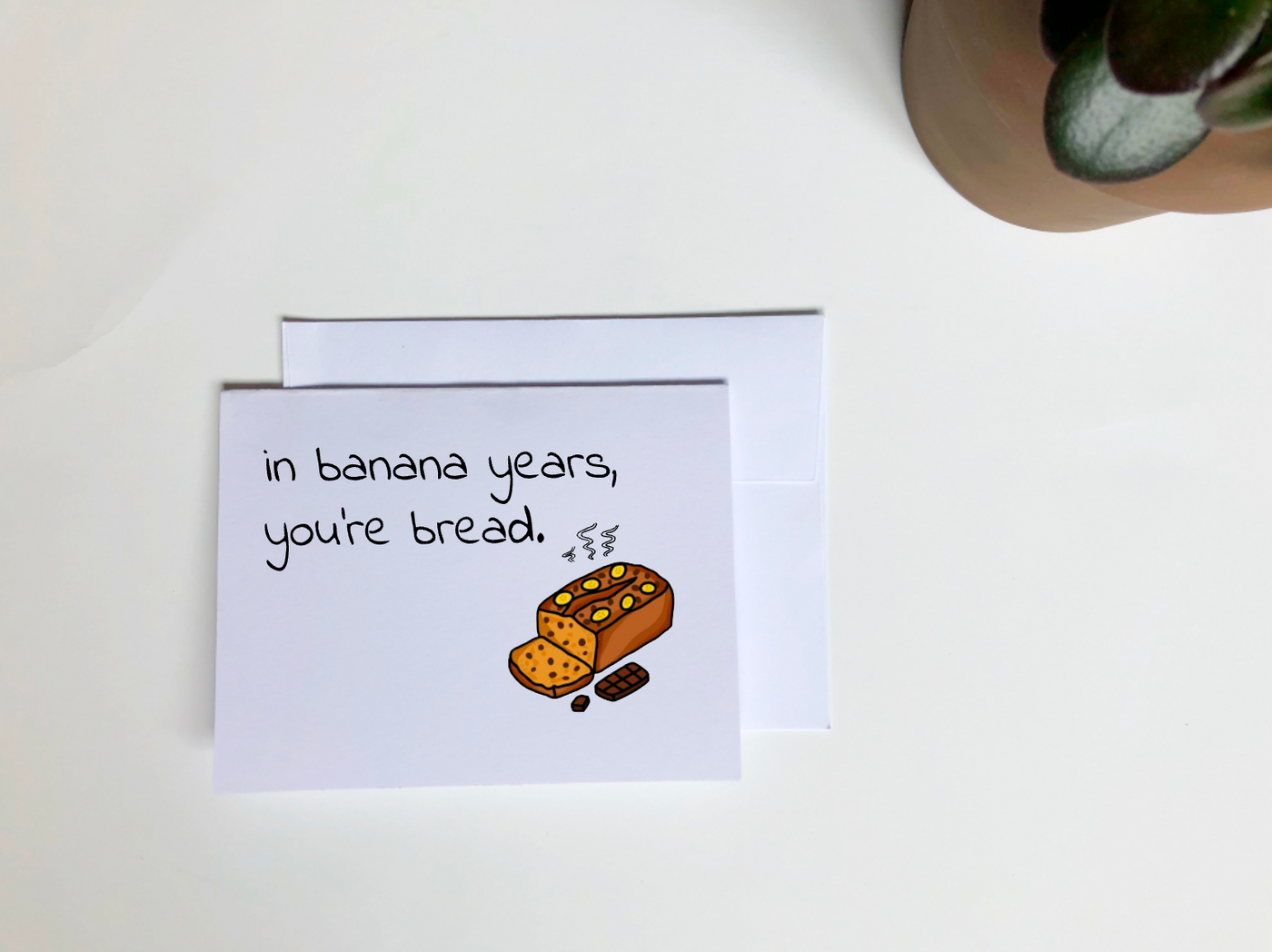 Banana Bread Birthday Card - 3