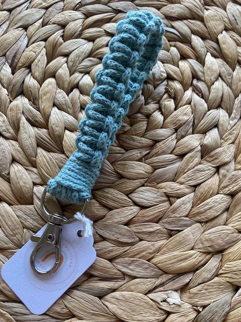 Finger Loop Macrame Keychain - 2