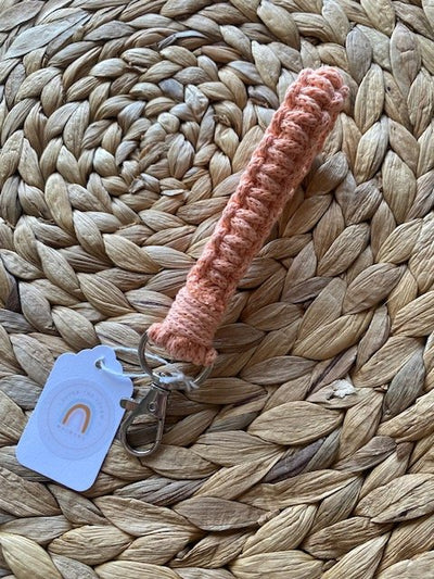 Finger Loop Macrame Keychain - 3