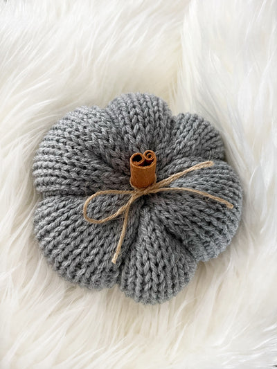 Small Knit Pumpkin - 5